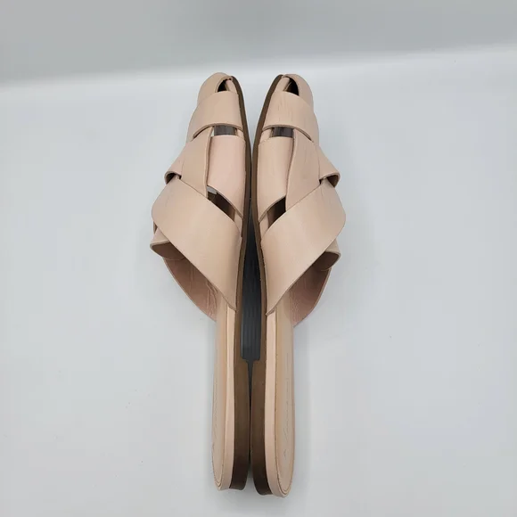 Anthropologie Cream Woven Mules - Picture 6 of 8